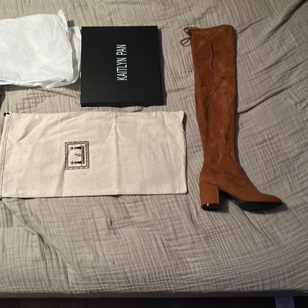 Suede Over-the-knee Boots